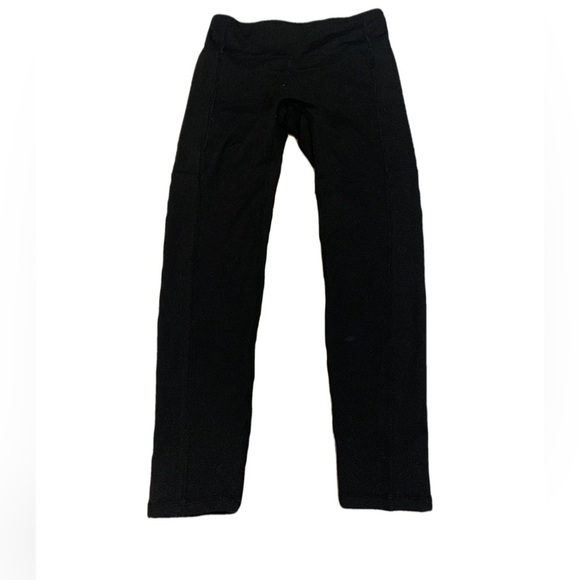 ACX Active Black Cropped Leggings with Side Pockets - S/P - Picture 1 of 6